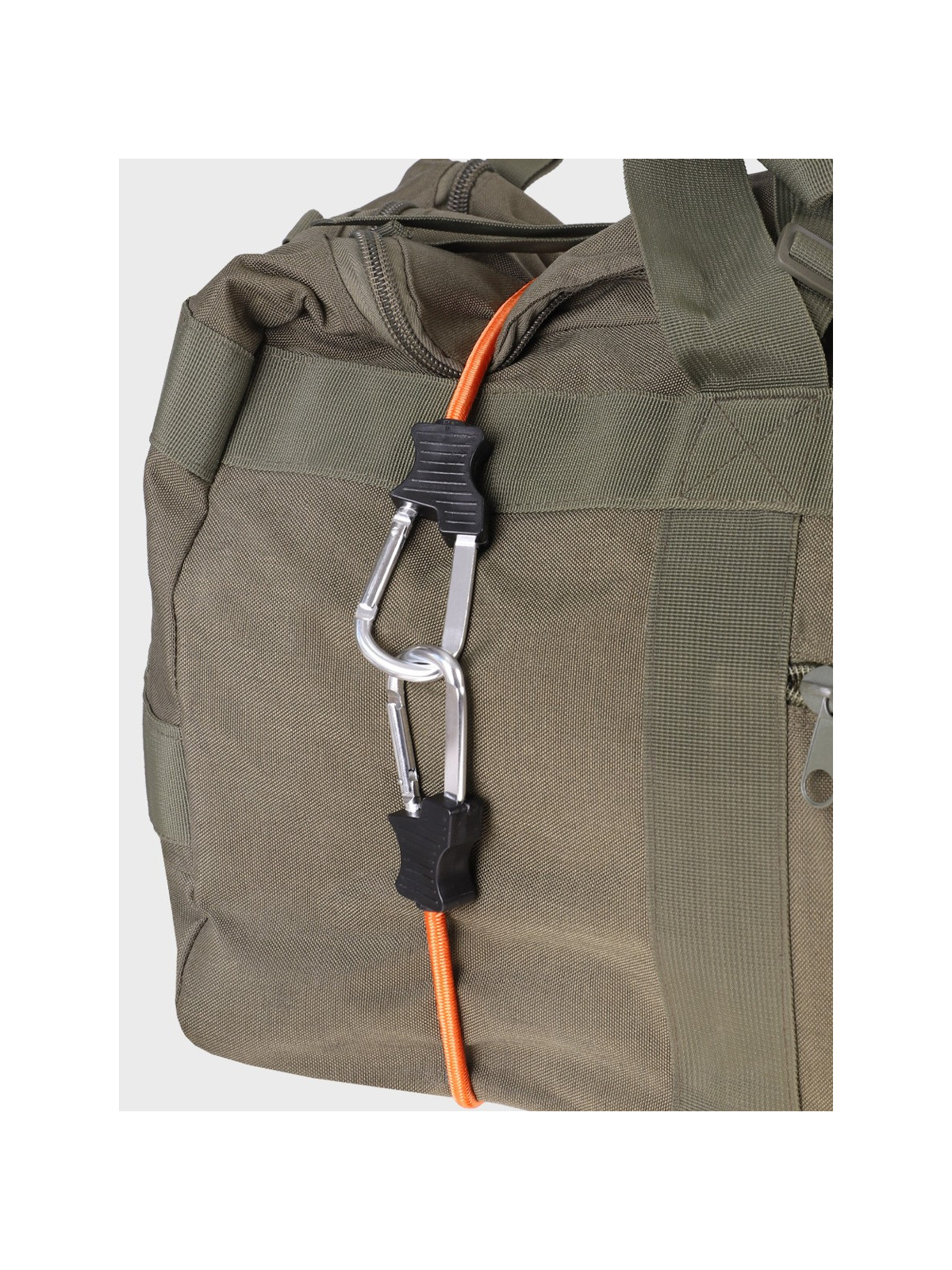 FOSCO INDUSTRIES Elastyczna lina z haczykami ekspandor 2 szt 60 cm pomarańczowa