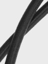 FOSCO INDUSTRIES Elastyczna lina z haczykami ekspandor 2 szt 90 cm czarna