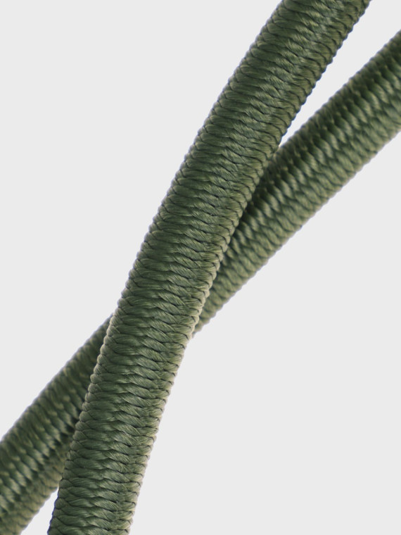 FOSCO INDUSTRIES Elastyczna lina z haczykami ekspandor 2 szt 90 cm oliwkowa