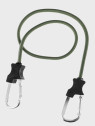 FOSCO INDUSTRIES Elastyczna lina z haczykami ekspandor 2 szt 90 cm oliwkowa