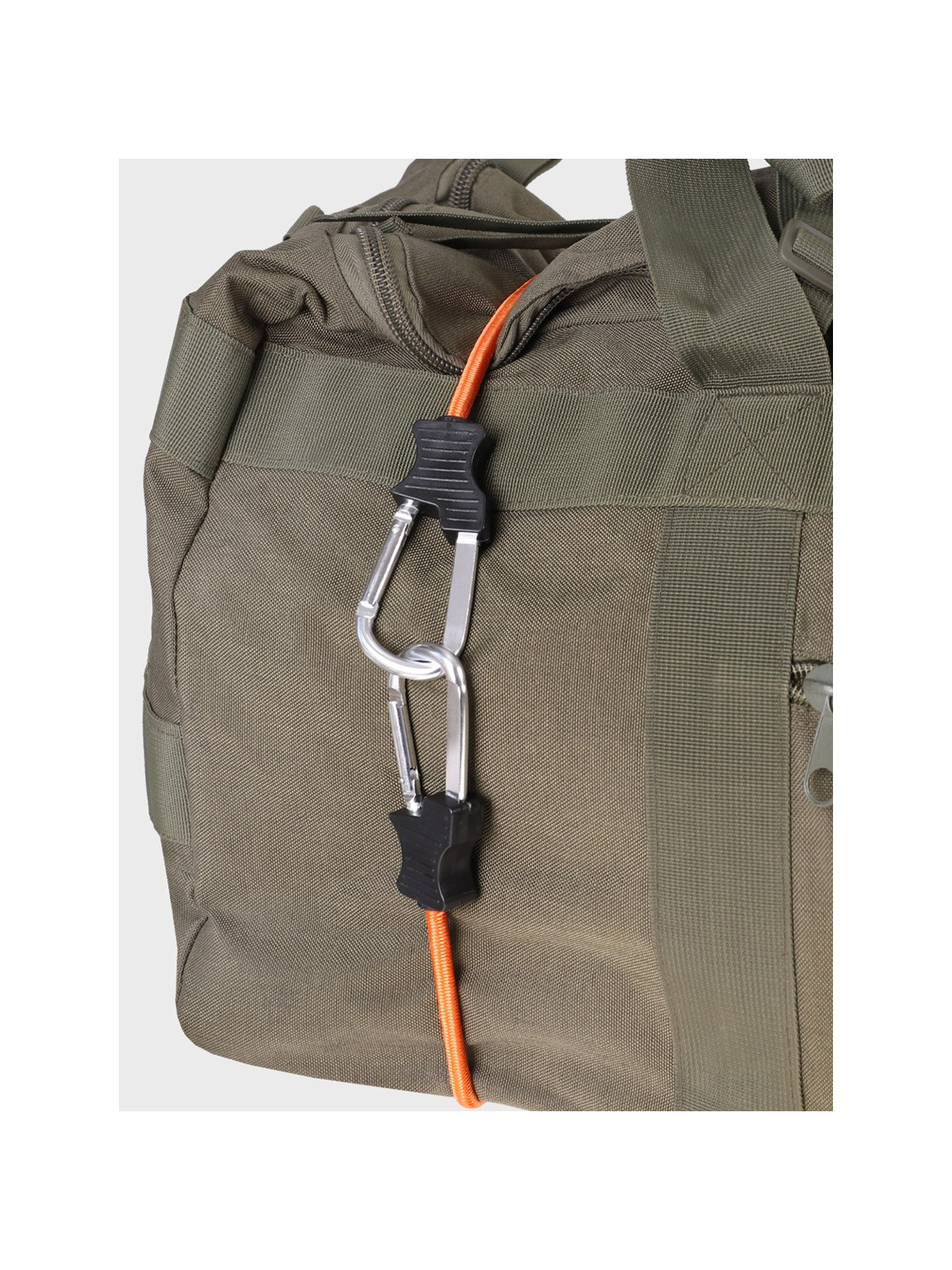 FOSCO INDUSTRIES Elastyczna lina z haczykami ekspandor 2 szt 90 cm pomarańczowy