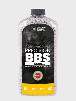 SPECNA ARMS Kulki Precyzyjne do ASG Edge Ultra BIO 0,28g Butelka 5600szt. Białe