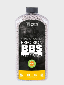 SPECNA ARMS Kulki Precyzyjne do ASG Edge Ultra BIO 0,30g Butelka 5600szt. Białe