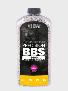 SPECNA ARMS Kulki Precyzyjne do ASG Edge Ultra 0,28g Butelka 5600szt. białe