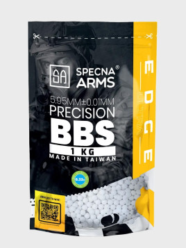 SPECNA ARMS Kulki precyzyjne do ASG EDGE ULTRA BIO 0,32g 1kg białe