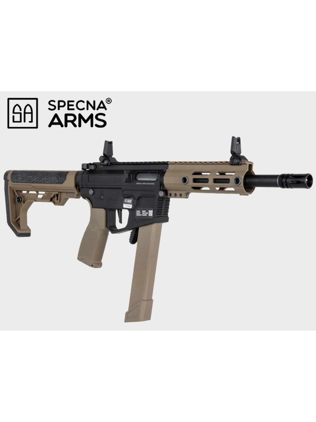 SPECNA ARMS Karabinek Szturmowy ASG Replika SA-FX01 Flex HAL ETU