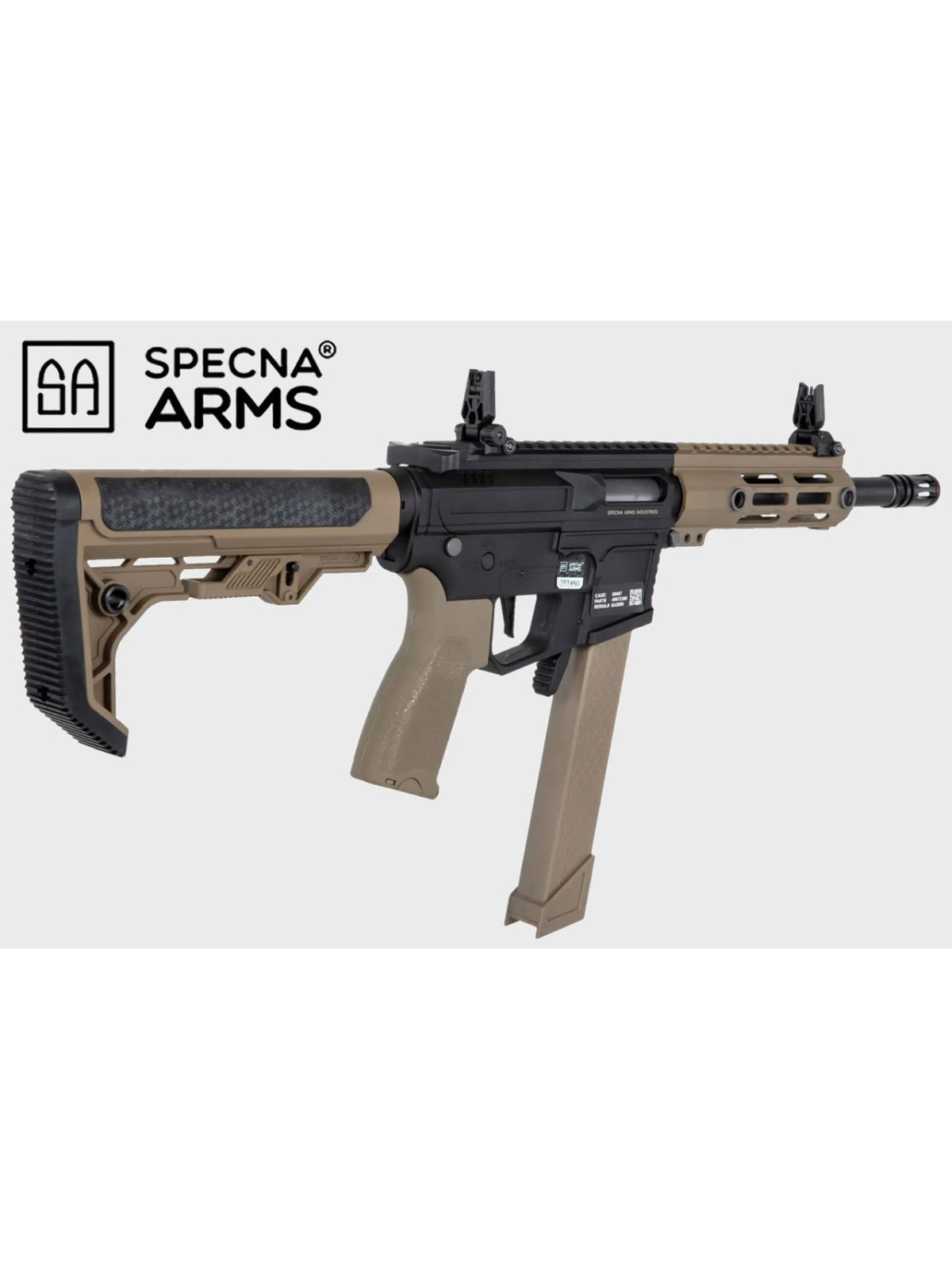 SPECNA ARMS Karabinek Szturmowy ASG Replika SA-FX01 Flex HAL ETU