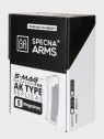 SPECNA ARMS Zestaw 5 magazynków ASG Mid-Cap do replik serii J pojemność 175 kulek czarny