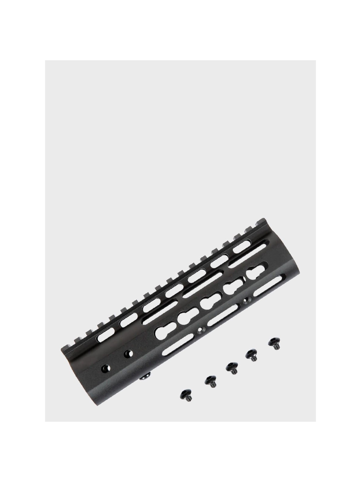 SPECNA ARMS Szyna montażowa KeyMod 17,7cm do replik M4/M16 czarna