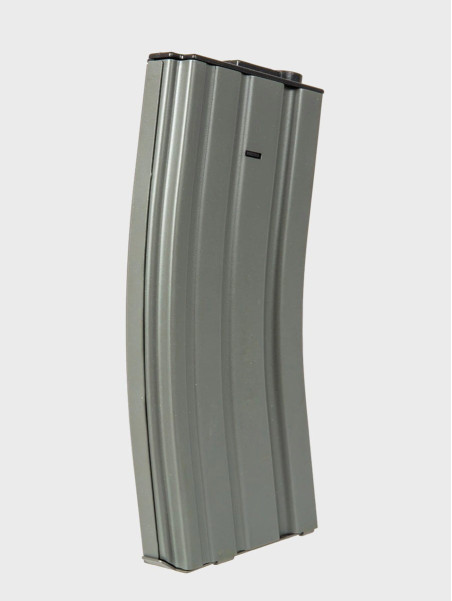 SPECNA ARMS Magazynek ASG Mid-Cap S-Mag do serii SA-J pojemność 120 kulek szary