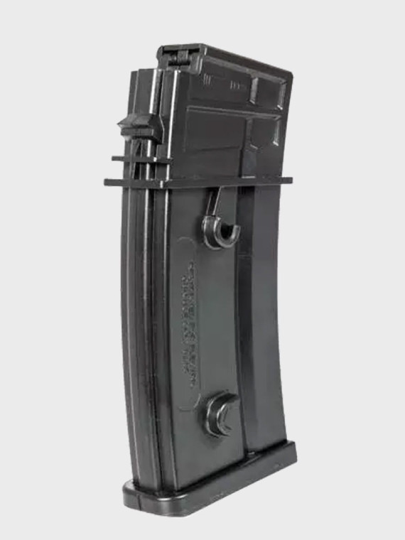 SPECNA ARMS Magazynek Mid-Cap do karabinów ASG G36 pojemność 140 kulek 6mm czarny