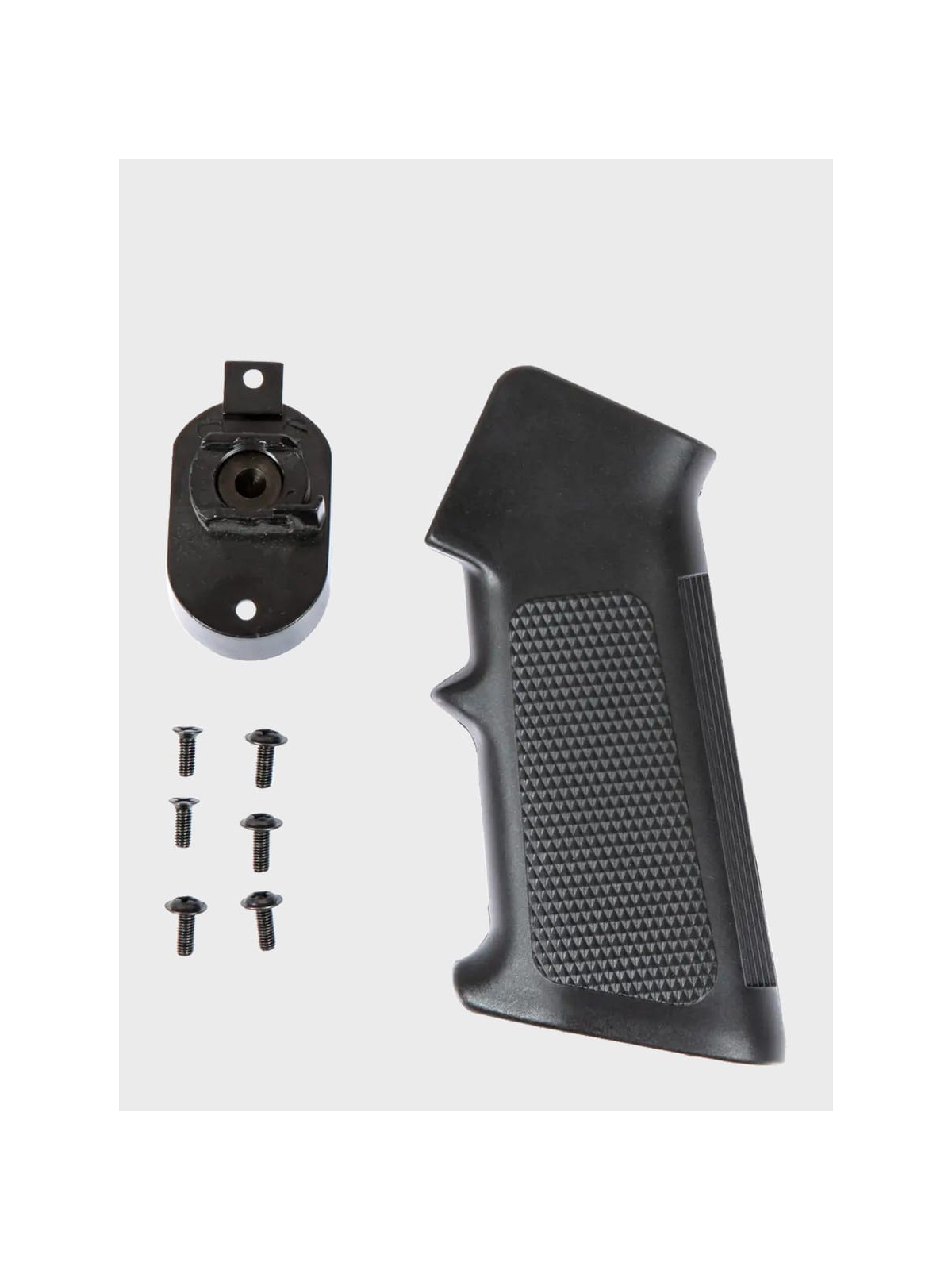 SPECNA ARMS Chwyt pistoletowy M4 do replik M4/M16 zestaw śrub montażowych czarny