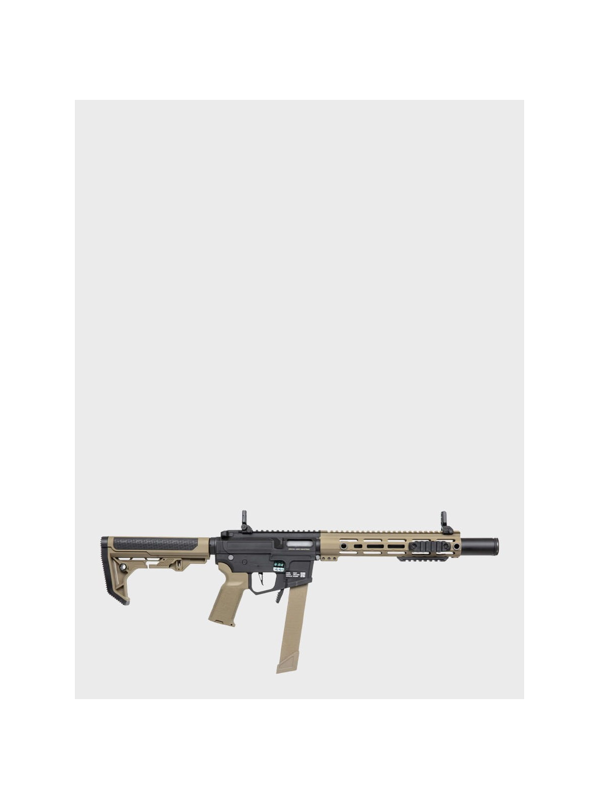 SPECNA ARMS Pistolet maszynowy ASG replika SA-FX02 FLEX HAL ETU czarny-tan