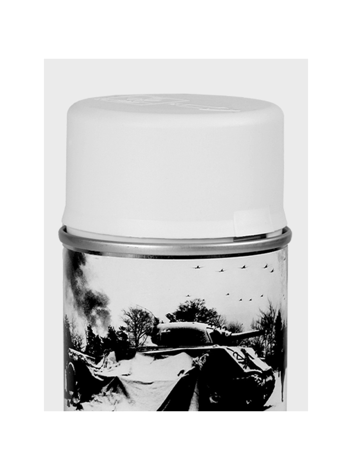 FOSCO INDUSTRIES Farba w Sprayu do Maskowania Broni Sprzętu 400ml Biały Mat