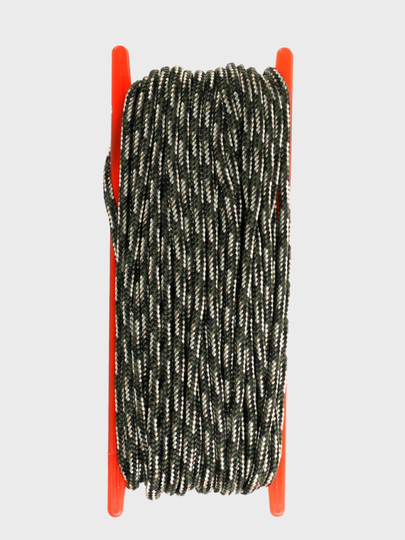 FOSCO INDUSTRIES Lina Linka Paracord 13mm 50 kg Szpula 15 m Woodland