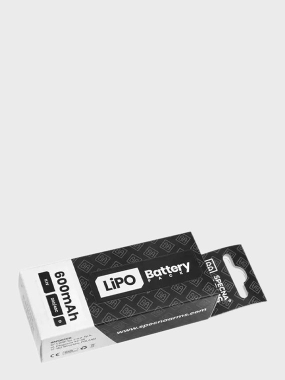 SPECNA ARMS Akumulator litowo-polimerowy LiPo 11,1V 600mAh 20/40C PDW T-C