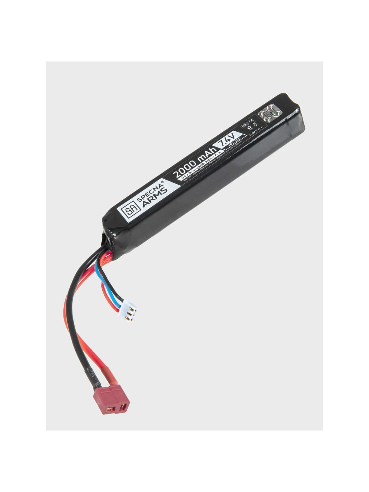SPECNA ARMS Akumulator litowo-polimerowy LiPo 7,4V 2000mAh 15/30C T-C