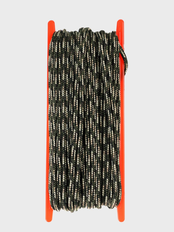 FOSCO INDUSTRIES Lina Linka Paracord 13mm 50 kg Szpula 15 m Woodland