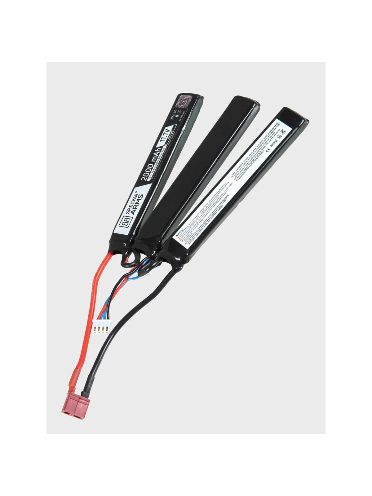 SPECNA ARMS Akumulator litowo-polimerowy LiPo 11,1V 2000mAh 15/30C 3M T-C