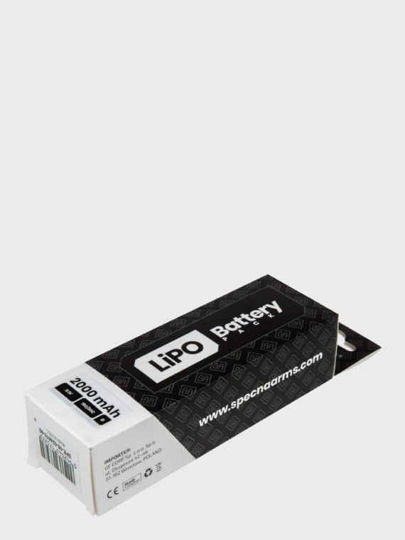 SPECNA ARMS Akumulator litowo-polimerowy LiPo 11,1V 2000mAh 15/30C 3M T-C