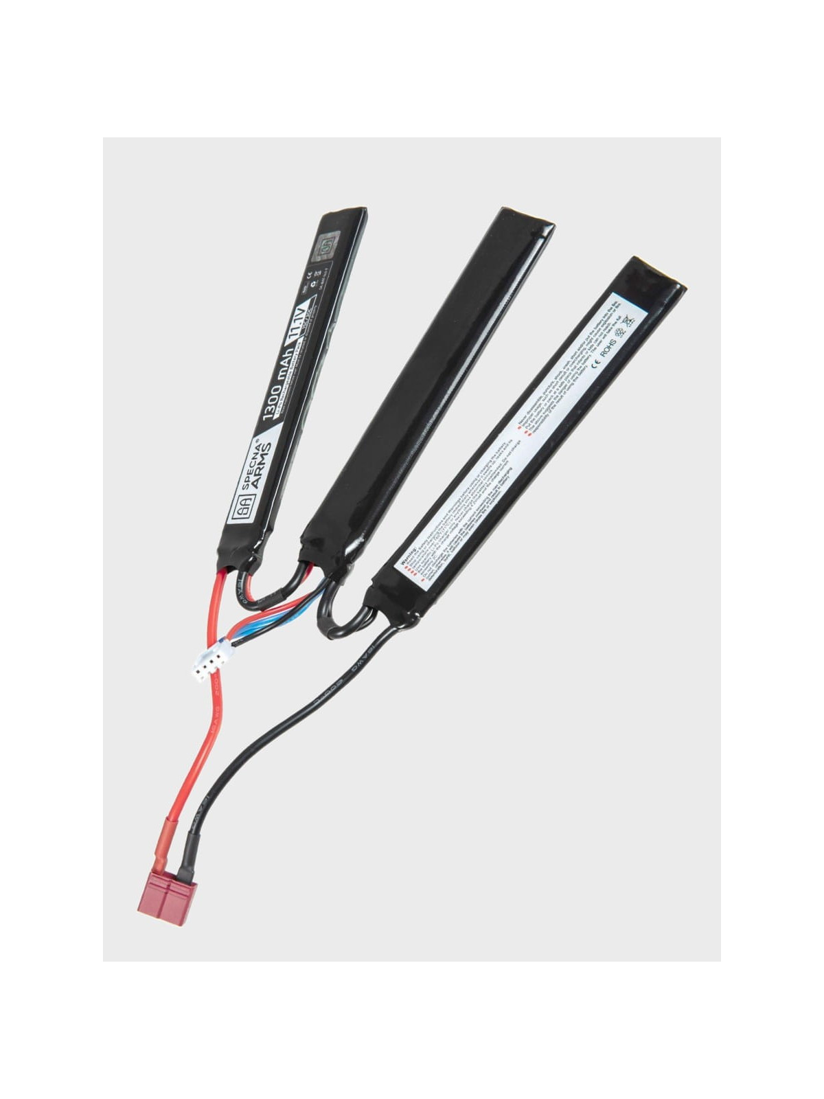 SPECNA ARMS Akumulator litowo-polimerowy LiPo 11,1V 1300mAh 15/30C 3M T-C