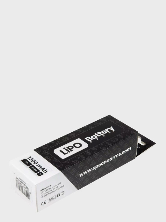 SPECNA ARMS Akumulator litowo-polimerowy LiPo 11,1V 1300mAh 15/30C 3M T-C