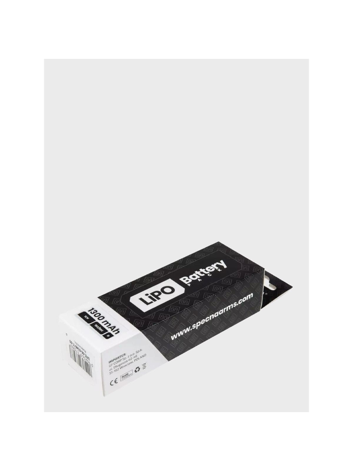 SPECNA ARMS Akumulator litowo-polimerowy LiPo 11,1V 1300mAh 15/30C 3M T-C