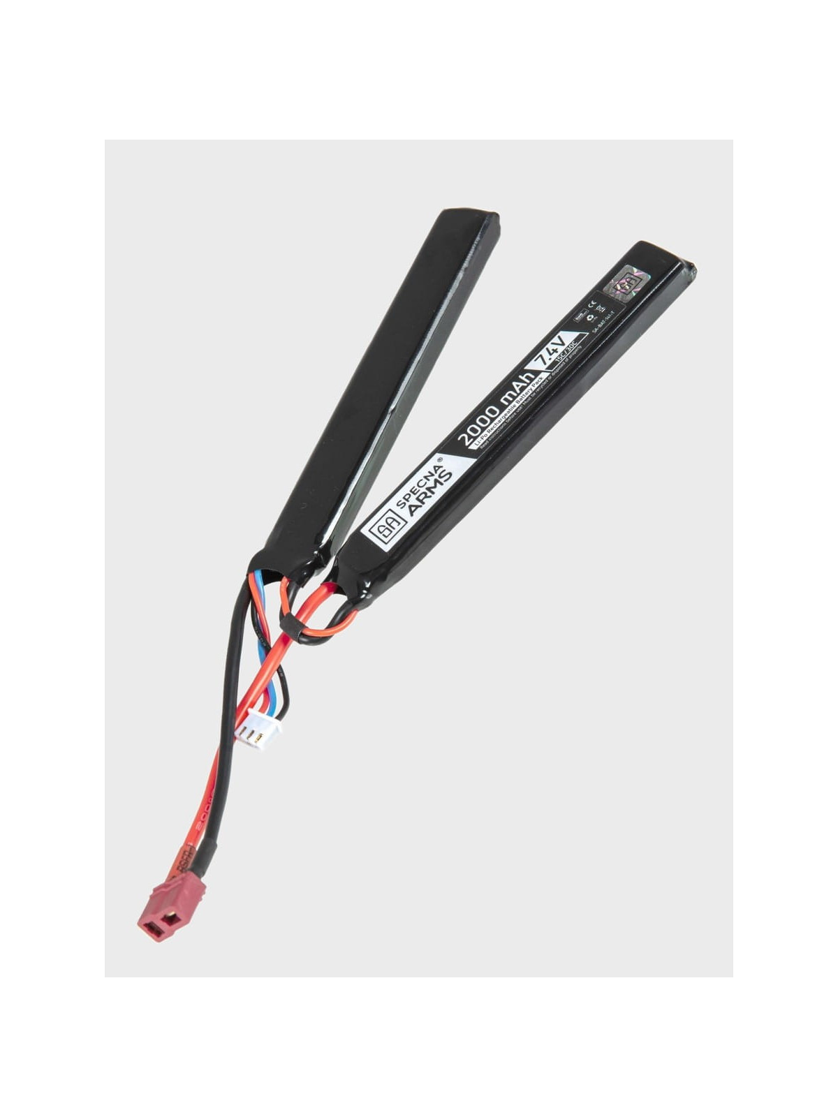 SPECNA ARMS Akumulator litowo-polimerowy LiPo 7,4V 2000mAh 15/30C 2M T-C