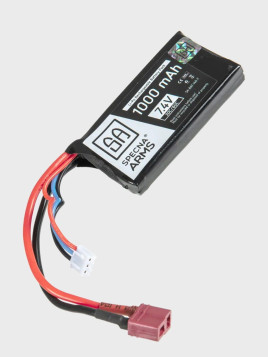 SPECNA ARMS Akumulator litowo-polimerowy LiPo 7,4V 1000mAh 30/60C PEQ T-C