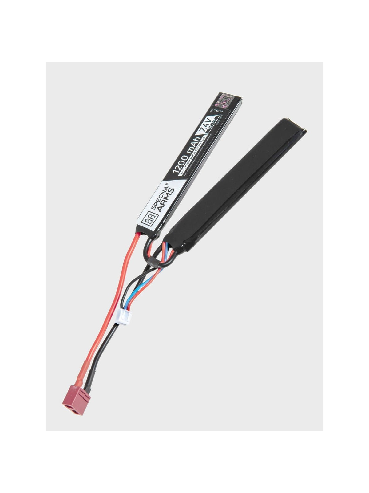 SPECNA ARMS Akumulator litowo-polimerowy LiPo 7,4V 1200mAh 15/30 2M T-C