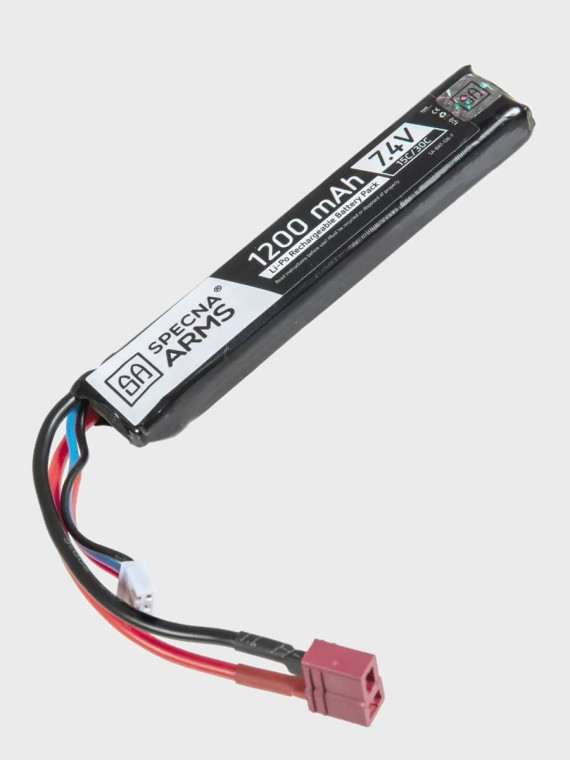 SPECNA ARMS Akumulator litowo-polimerowy LiPo 7,4V 1200mAh 15/30 T-C