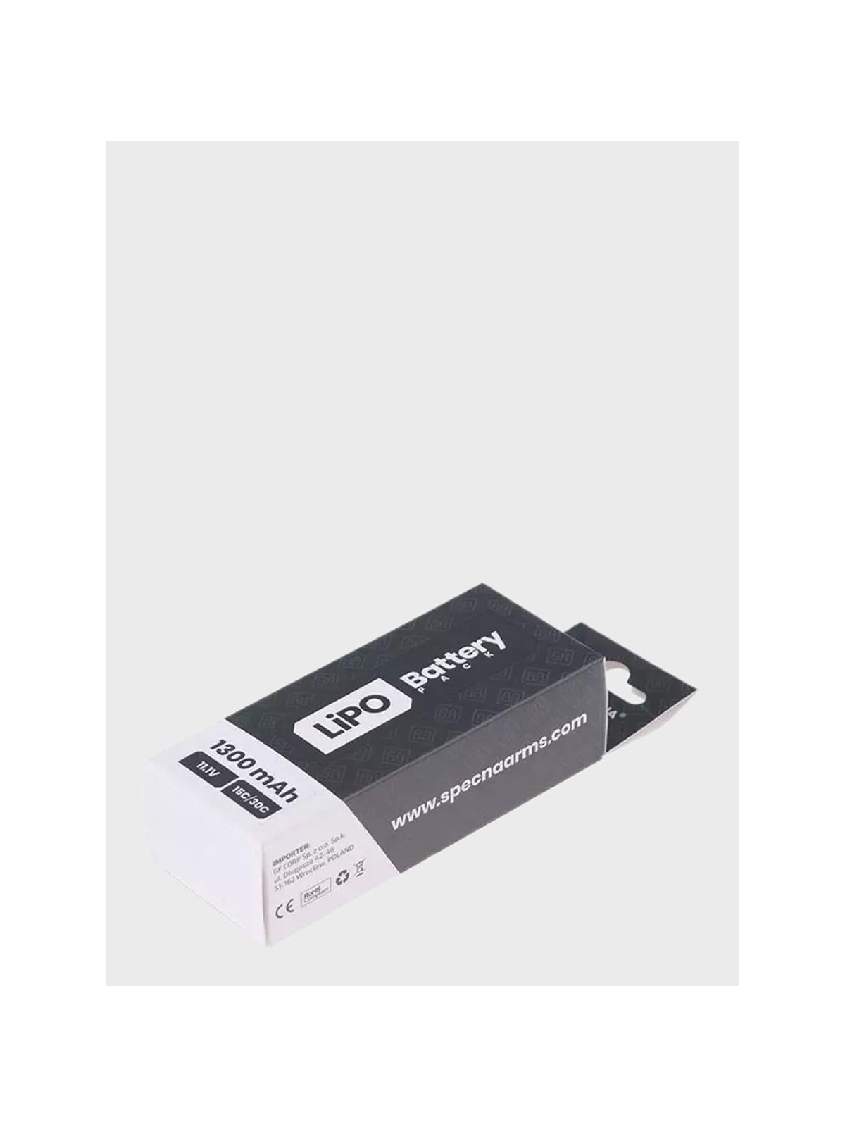 SPECNA ARMS Akumulator litowo-polimerowy LiPo 11,1V 1300mAh 15/30C