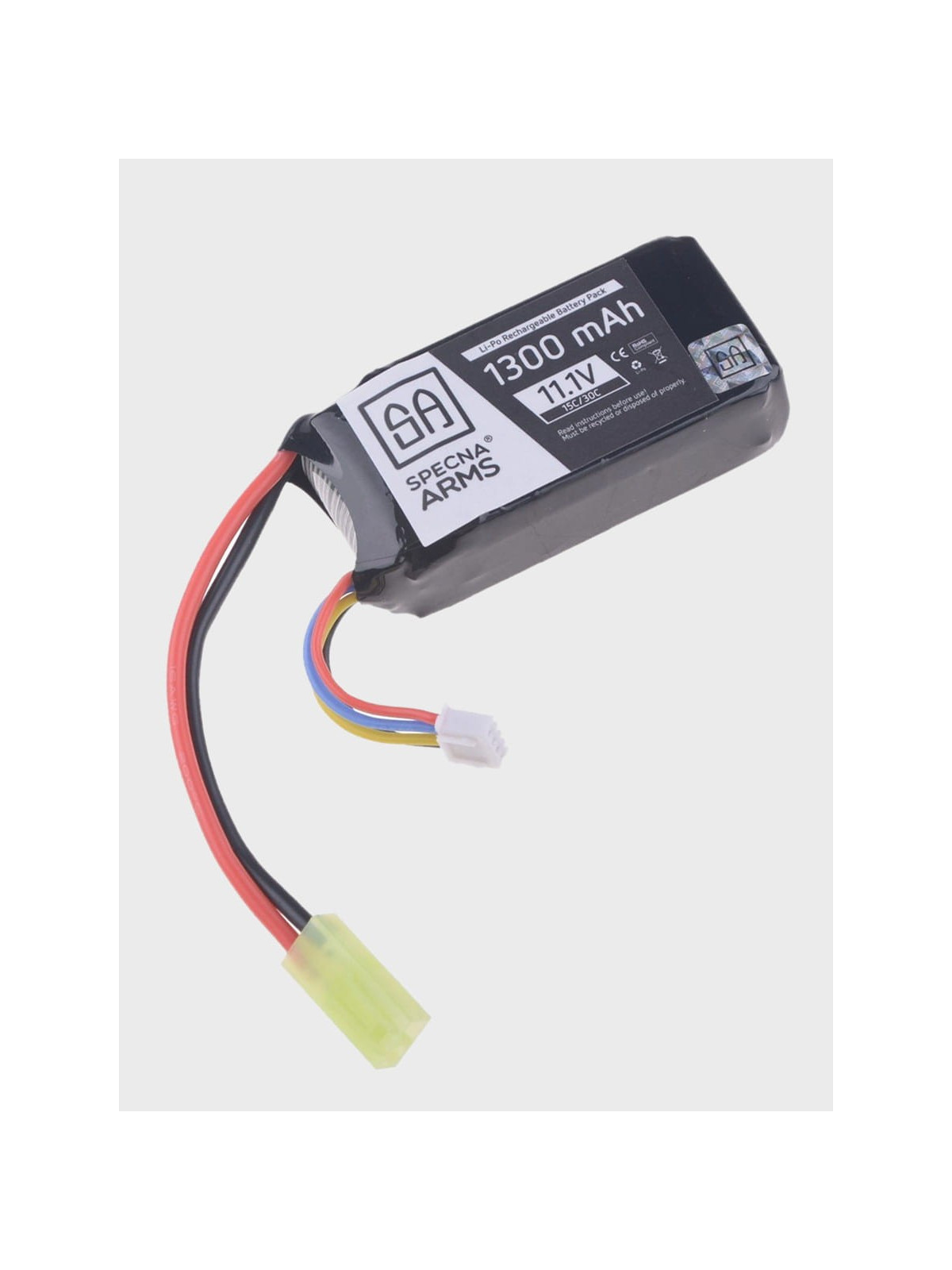 SPECNA ARMS Akumulator litowo-polimerowy LiPo 11,1V 1300mAh 15/30C