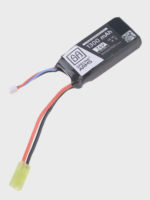 SPECNA ARMS Akumulator litowo-polimerowy LiPo 7,4V 1300mAh 15/30C