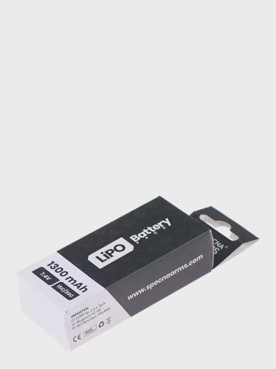 SPECNA ARMS Akumulator litowo-polimerowy LiPo 7,4V 1300mAh 15/30C