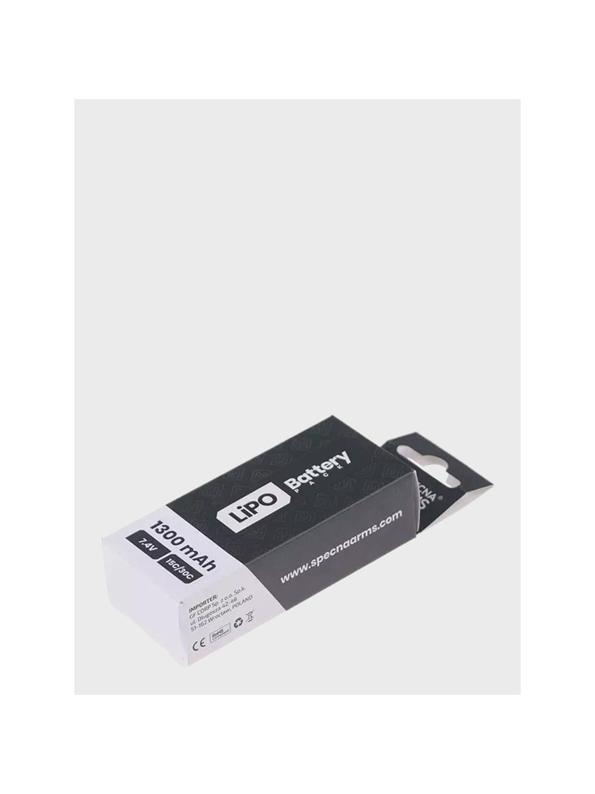SPECNA ARMS Akumulator litowo-polimerowy LiPo 7,4V 1300mAh 15/30C