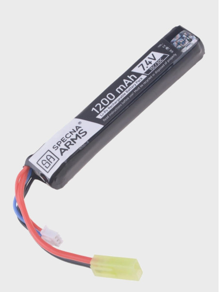 SPECNA ARMS Akumulator litowo-polimerowy LiPo 7,4V 1200mAh 15/30C