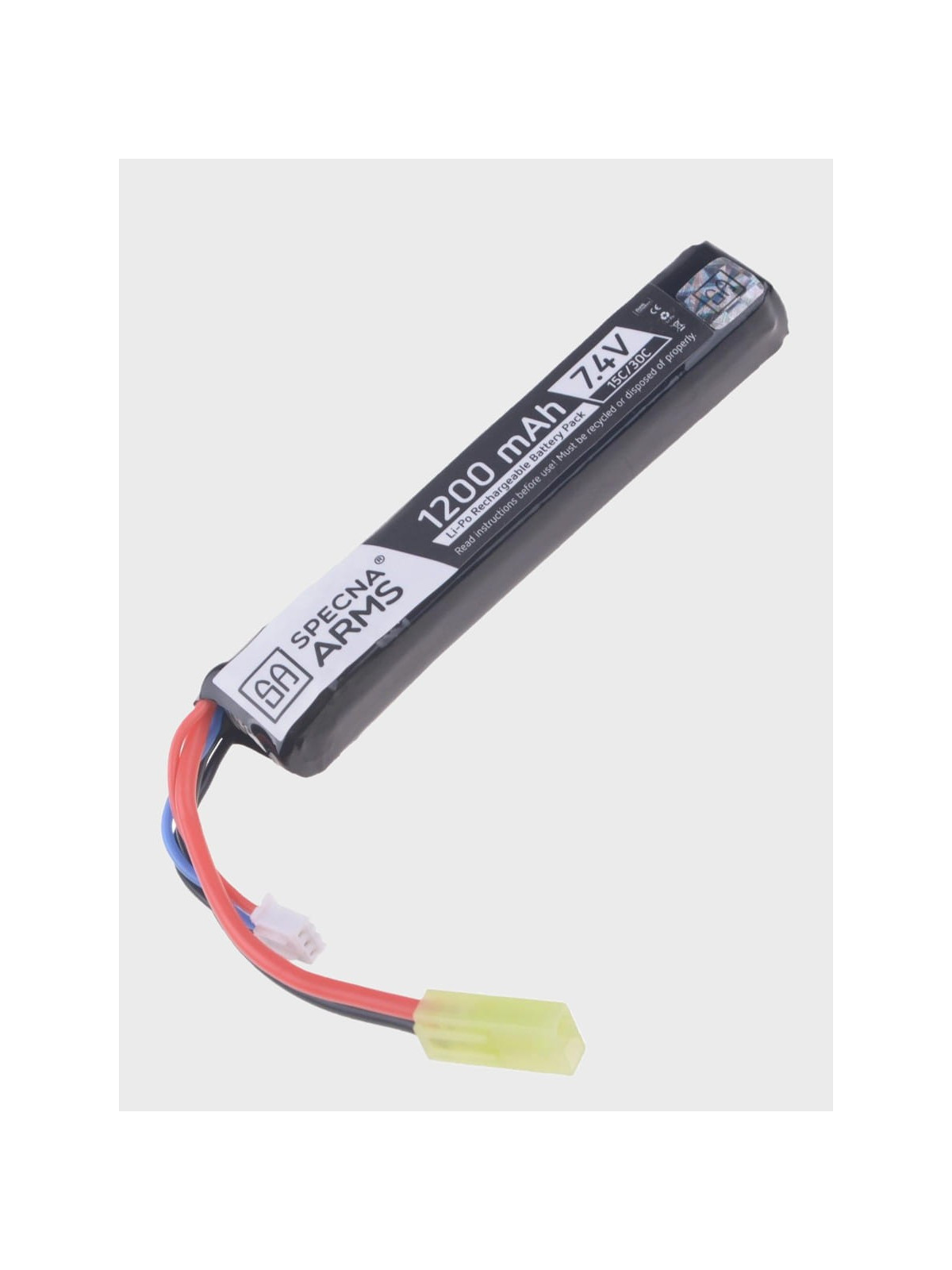 SPECNA ARMS Akumulator litowo-polimerowy LiPo 7,4V 1200mAh 15/30C