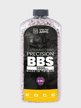 SPECNA ARMS Kulki Precyzyjne do ASG Edge Ultra 0,20g Butelka 5600szt. Białe
