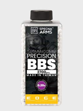 SPECNA ARMS Kulki Precyzyjne do ASG Edge Ultra 0,20g Butelka 2700szt. Białe