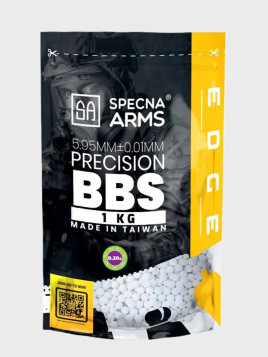 SPECNA ARMS Kulki precyzyjne do ASG EDGE ULTRA BIO 0,20g 1kg białe