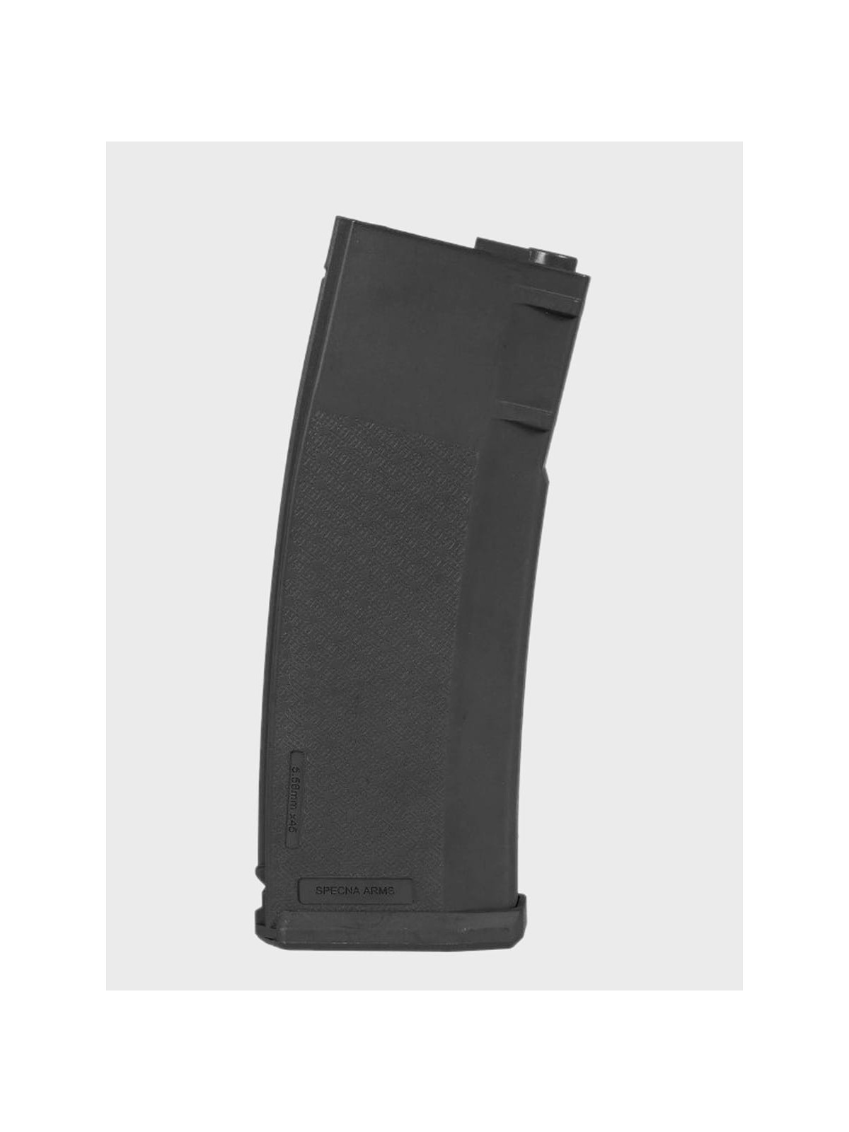 SPECNA ARMS Zestaw 5 Magazynków ASG S-Mag Hi-Cap do replik M4/M16 pojemność 380 kulek czarny