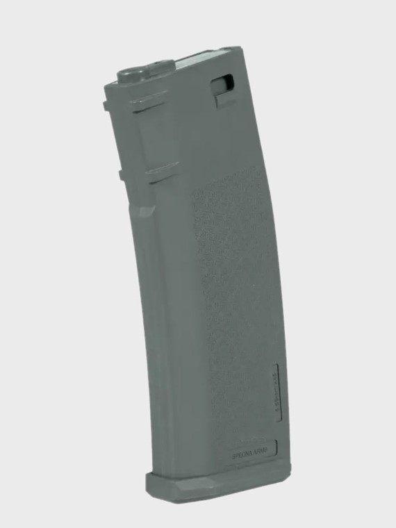 SPECNA ARMS Zestaw 5 magazynków ASG S-Mag Mid-Cap pojemność 125 kulek szare