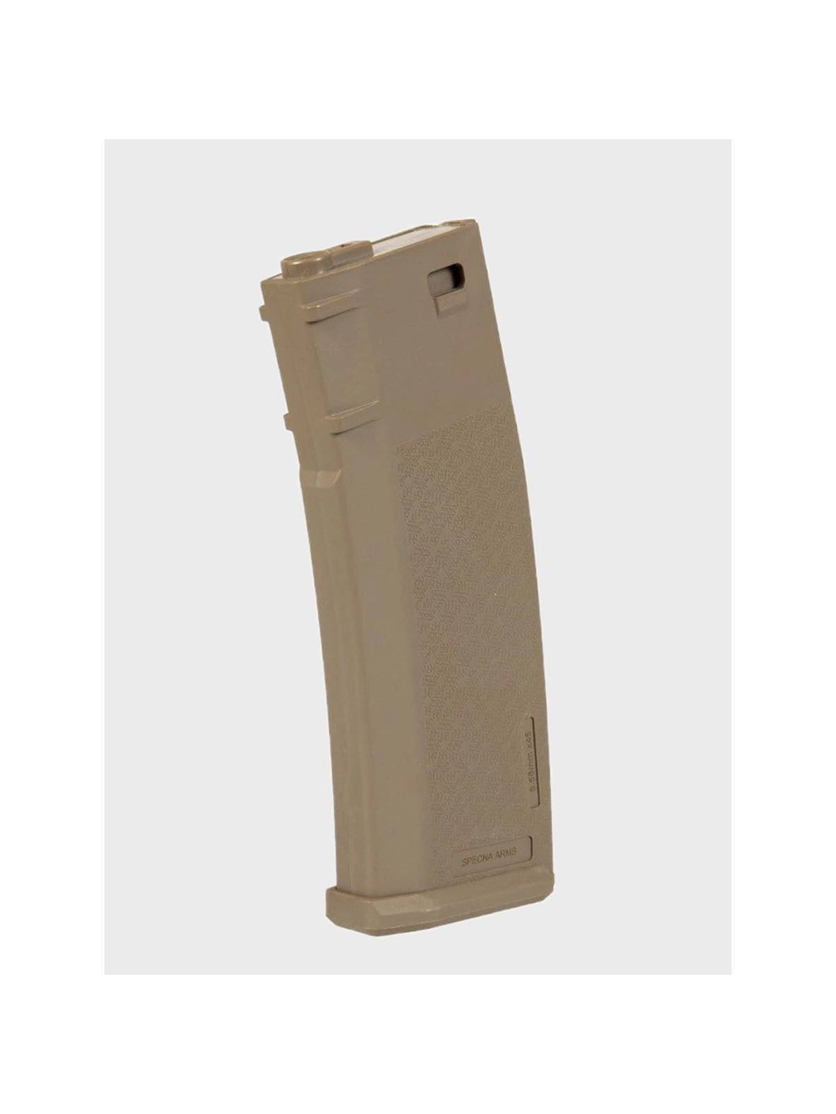 SPECNA ARMS Zestaw 5 magazynków ASG S-Mag Mid-Cap pojemność 125 kulek tan
