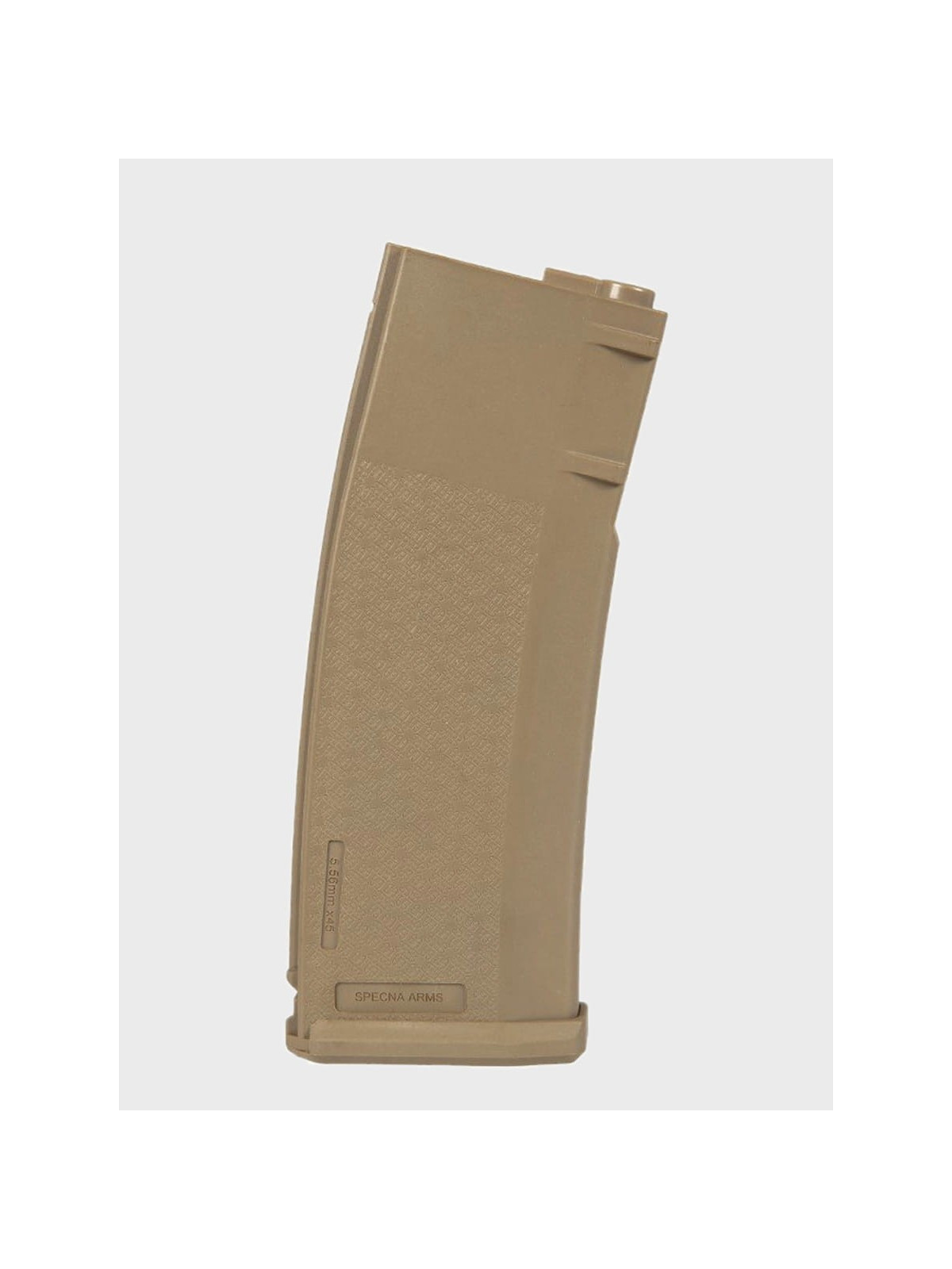 SPECNA ARMS Zestaw 5 magazynków ASG S-Mag Mid-Cap pojemność 125 kulek tan