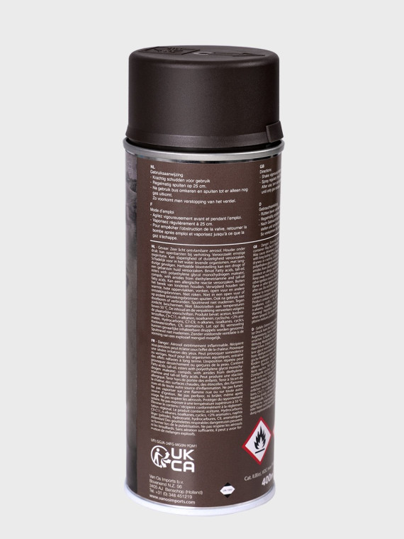 FOSCO INDUSTRIES Farba w Sprayu do Maskowania Broni Sprzętu 400ml WH Service Brown