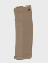 SPECNA ARMS Magazynek ASG S-Mag Mid-Cap do replik H-Series pojemność 125 kulek tan
