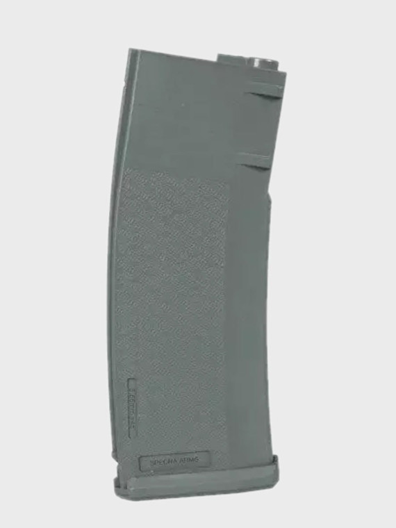 SPECNA ARMS Magazynek ASG S-Mag Mid-Cap do replik H-Series pojemność 125 kulek szary