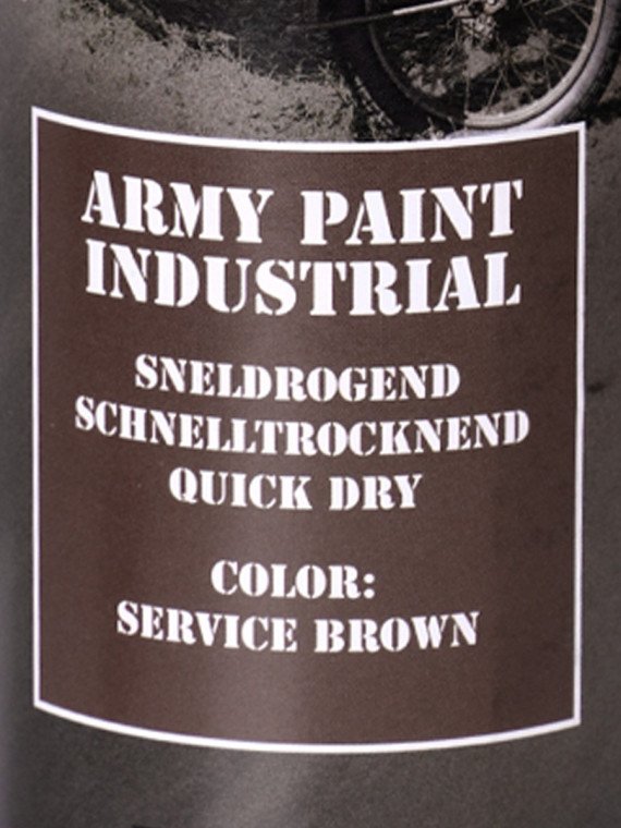 FOSCO INDUSTRIES Farba w Sprayu do Maskowania Broni Sprzętu 400ml WH Service Brown
