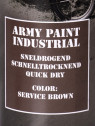 FOSCO INDUSTRIES Farba w Sprayu do Maskowania Broni Sprzętu 400ml WH Service Brown